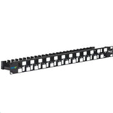 ICC IC107PPU6A 24-Port Cat 6a UTP Blank Patch Panel - 1 RMS